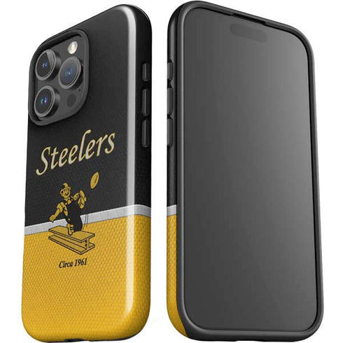 NFL Pittsburgh Steelers Vintage iPhone 16 Pro Impact Case